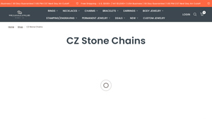 Wholesale Jewelry - CZ Stone Chains