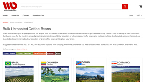 Wholesale Origin - Bulk Unroasted Coffee Beans