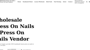 Wholesale Press On Nails - Custom Luxury Sets