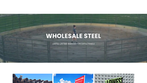 Wholesale Steel - Customizable Livestock Solutions