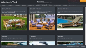 WholesaleTeak - Teak Furniture Collections