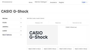 CASIO - G-Shock Wholesale Models
