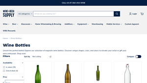 Wine & Beer Supply - Exquisite Wine Bottles