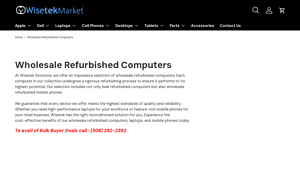 Wisetek Market - Refurbished Computers & Laptops