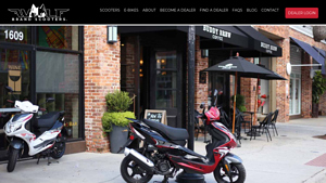 Wolf Brand Scooters - Gas-Powered Scooters