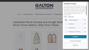 Wood Arches Imports - Wholesale Wood Arches & Dough Bowls