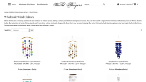 World Buyers - Wholesale Wind Chimes