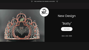 WV Royalty Crowns - Batty Design