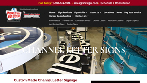 World Wide Sign Systems - Channel Letter Signs