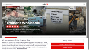 Trainer's Wholesale - Frozen Foods