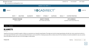 Yoga Direct - Wholesale Yoga Blankets