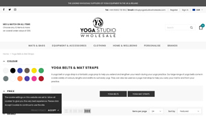 Yoga Studio - Organic Cotton Yoga Mat Strap Carrier
