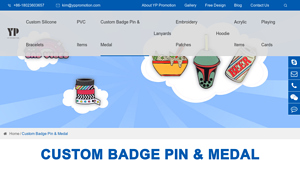 YPPromotion - Custom Enamel Badges & Medals