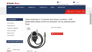 Yunyi - 6.7 Cummins NOx Sensor for Mercedes-Benz