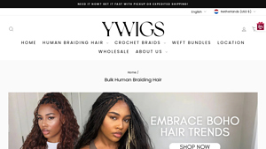 Ywigs - Bulk Human Braiding Hair