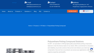 ZDS Chemical - Durable Polyurethane Potting Glue