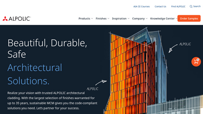 Aluminum Metal Composite Materials | ACM Sheets | ALPOLIC®