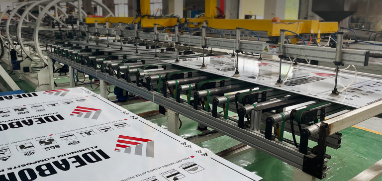 Illustrative example of aluminum composite panel manufacturer from Google Search