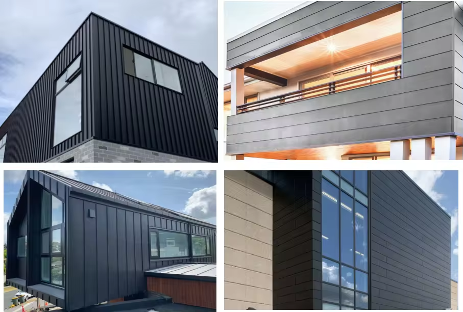 Illustrative example of aluminum metal wall panels from Google Search