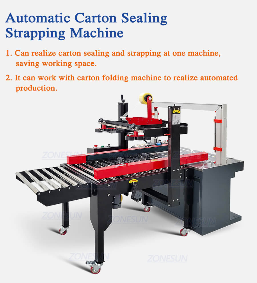 Illustrative example of carton sealing machine from Google Search