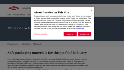 Pet Food Packaging Materials | Dow Inc.