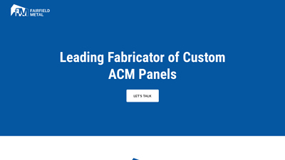 Fairfield Metal: Expert Metal Fabricators | Custom ACM Panels
