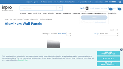 Aluminum Wall Panels - Inpro Corporation