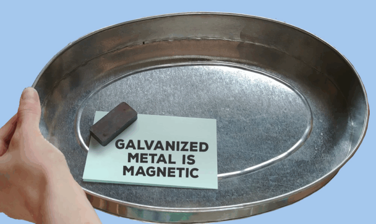 is galvanized steel magnetic featured