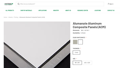 Alumanate Aluminum Composite Panels (ACM) - Laird Plastics