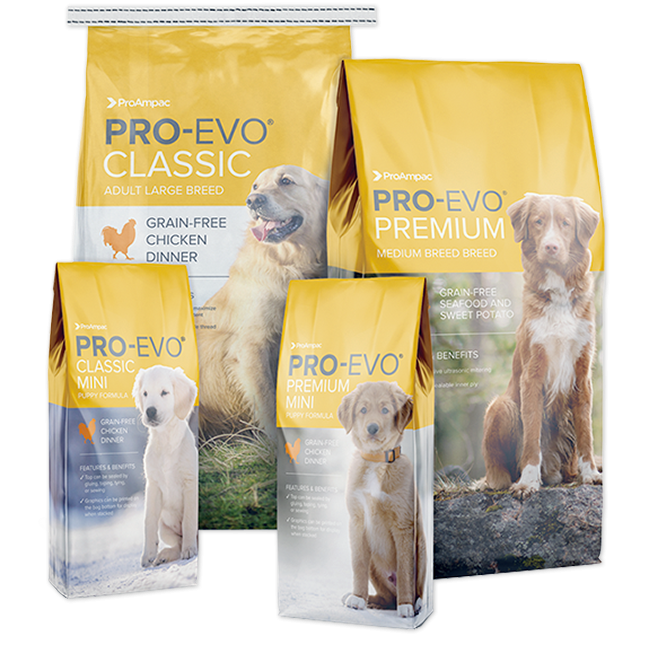 Illustrative example of pet food packaging from Google Search