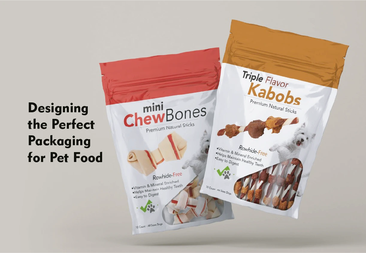 Illustrative example of pet food packaging from Google Search