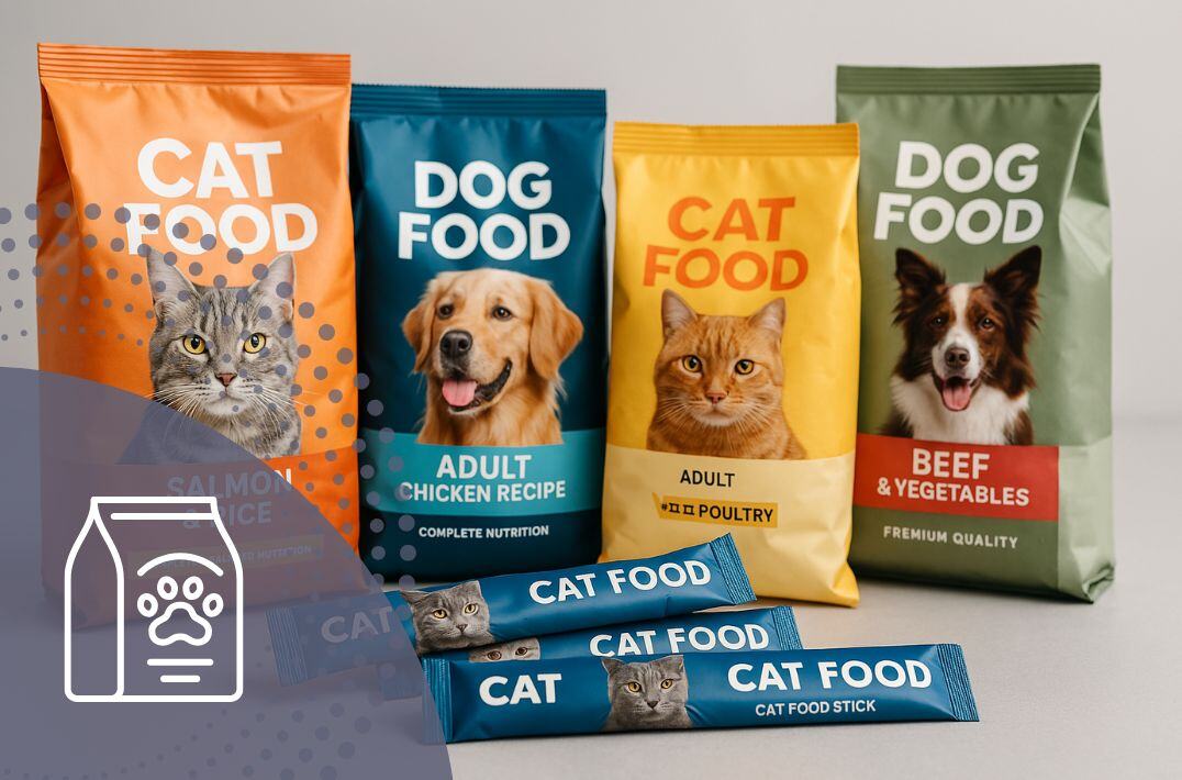 Illustrative example of pet food packaging from Google Search