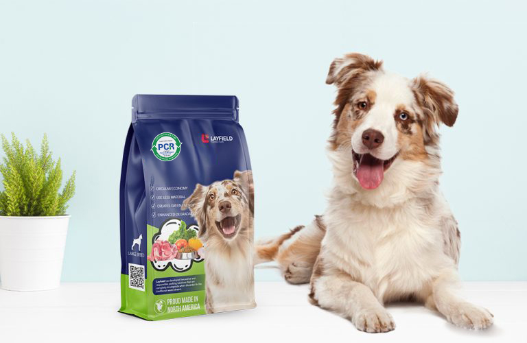 Illustrative example of pet food packaging from Google Search