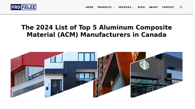 The 2024 List of Top 5 Aluminum Composite Material (ACM ...