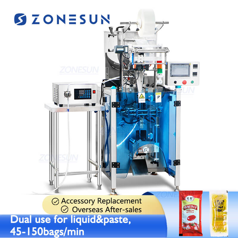 Illustrative example of sachet filling machine from Google Search