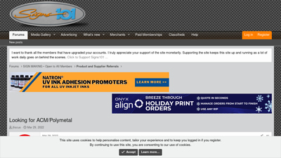 Looking for ACM/Polymetal | Signs101.com