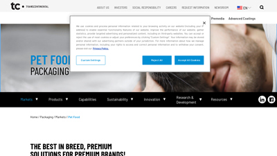 Pet Food Packaging - TC Transcontinental