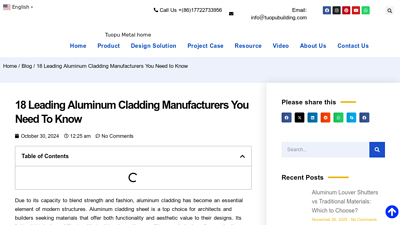 18 Leading Aluminum Cladding Manufacturers You Need to Know