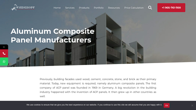 Aluminum Composite Panel Manufacturers - Wiedehopf Cladding