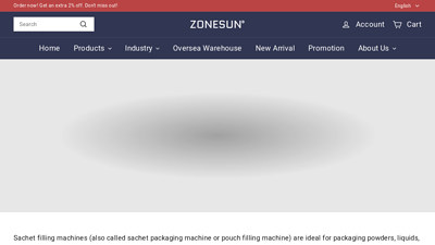 Pouch Filling Machine | Sachet Filler - ZONESUN Technology Limited